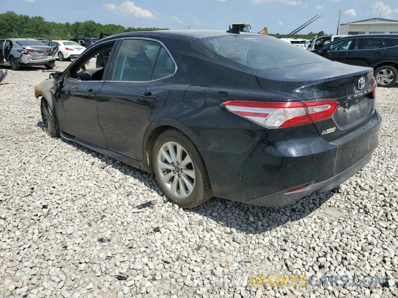 2 Photograph of a damaged car 4T1C11AK9LU348128 TOYOTA CAMRY 2020