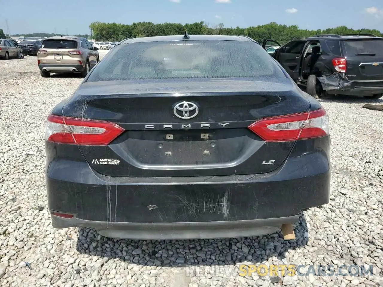 6 Photograph of a damaged car 4T1C11AK9LU348128 TOYOTA CAMRY 2020