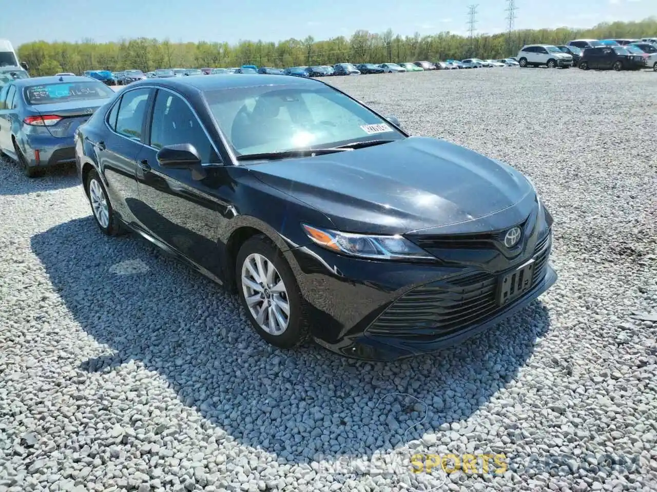 1 Photograph of a damaged car 4T1C11AK9LU356682 TOYOTA CAMRY 2020