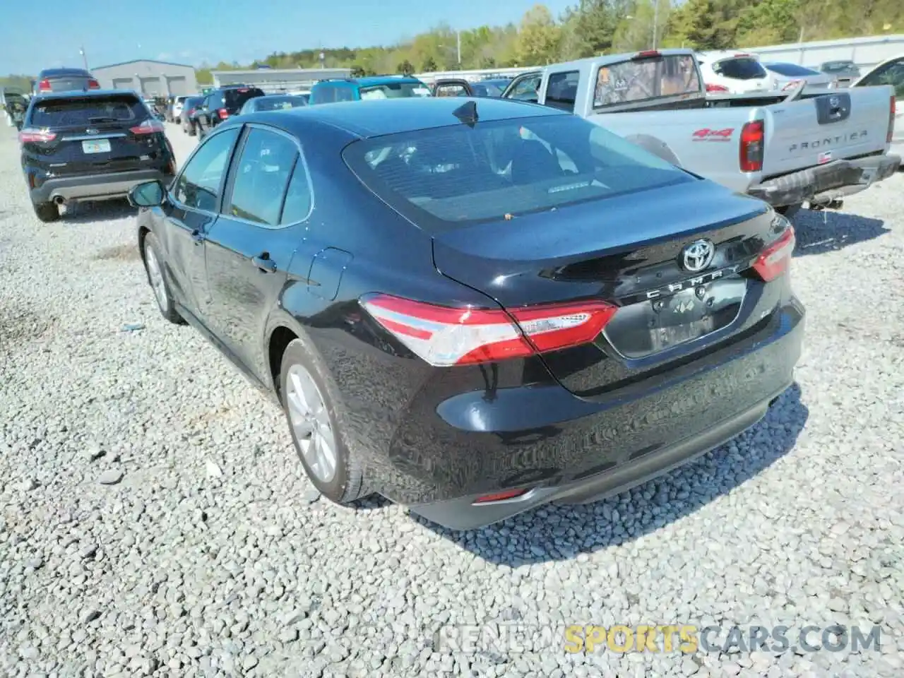 3 Photograph of a damaged car 4T1C11AK9LU356682 TOYOTA CAMRY 2020