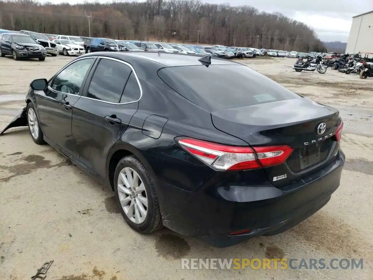 3 Photograph of a damaged car 4T1C11AK9LU367469 TOYOTA CAMRY 2020