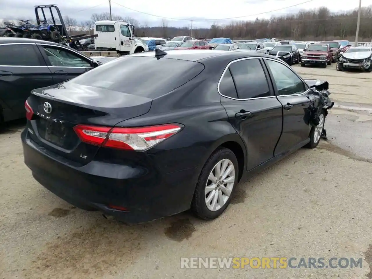 4 Photograph of a damaged car 4T1C11AK9LU367469 TOYOTA CAMRY 2020