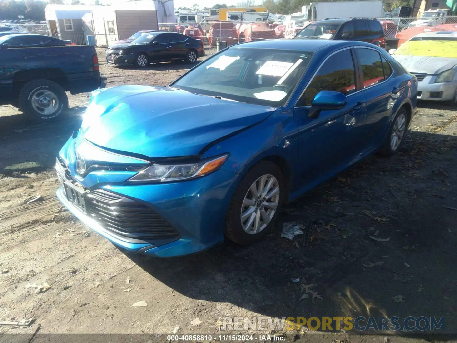 2 Photograph of a damaged car 4T1C11AK9LU386250 TOYOTA CAMRY 2020