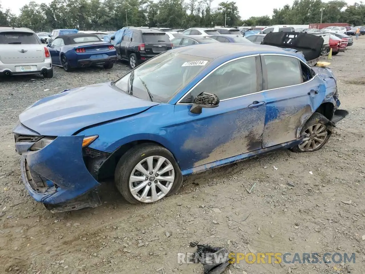 1 Photograph of a damaged car 4T1C11AK9LU388466 TOYOTA CAMRY 2020