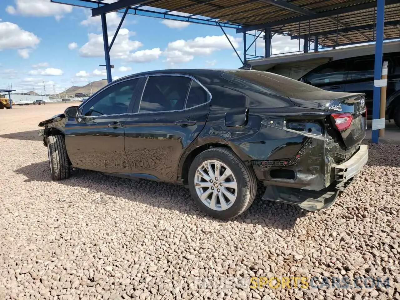 2 Photograph of a damaged car 4T1C11AK9LU504670 TOYOTA CAMRY 2020