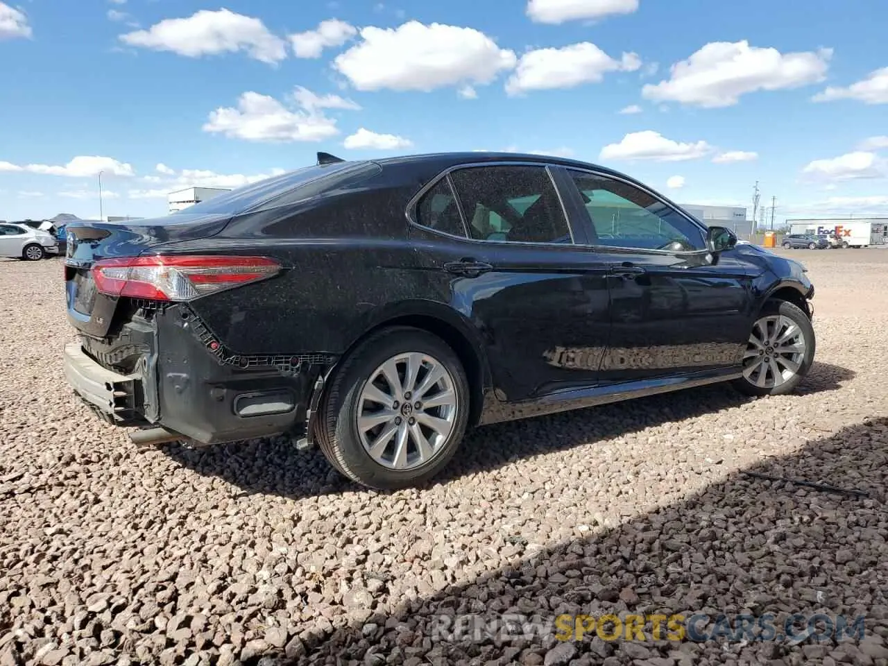 3 Photograph of a damaged car 4T1C11AK9LU504670 TOYOTA CAMRY 2020
