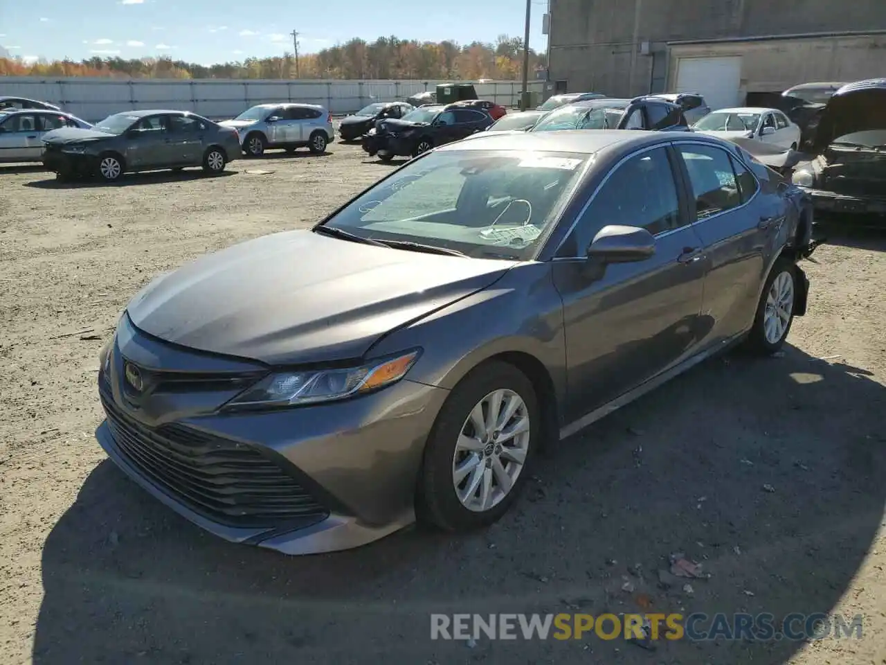 2 Photograph of a damaged car 4T1C11AK9LU506595 TOYOTA CAMRY 2020