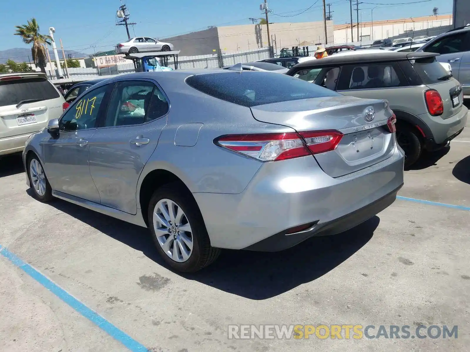 3 Photograph of a damaged car 4T1C11AK9LU506905 TOYOTA CAMRY 2020