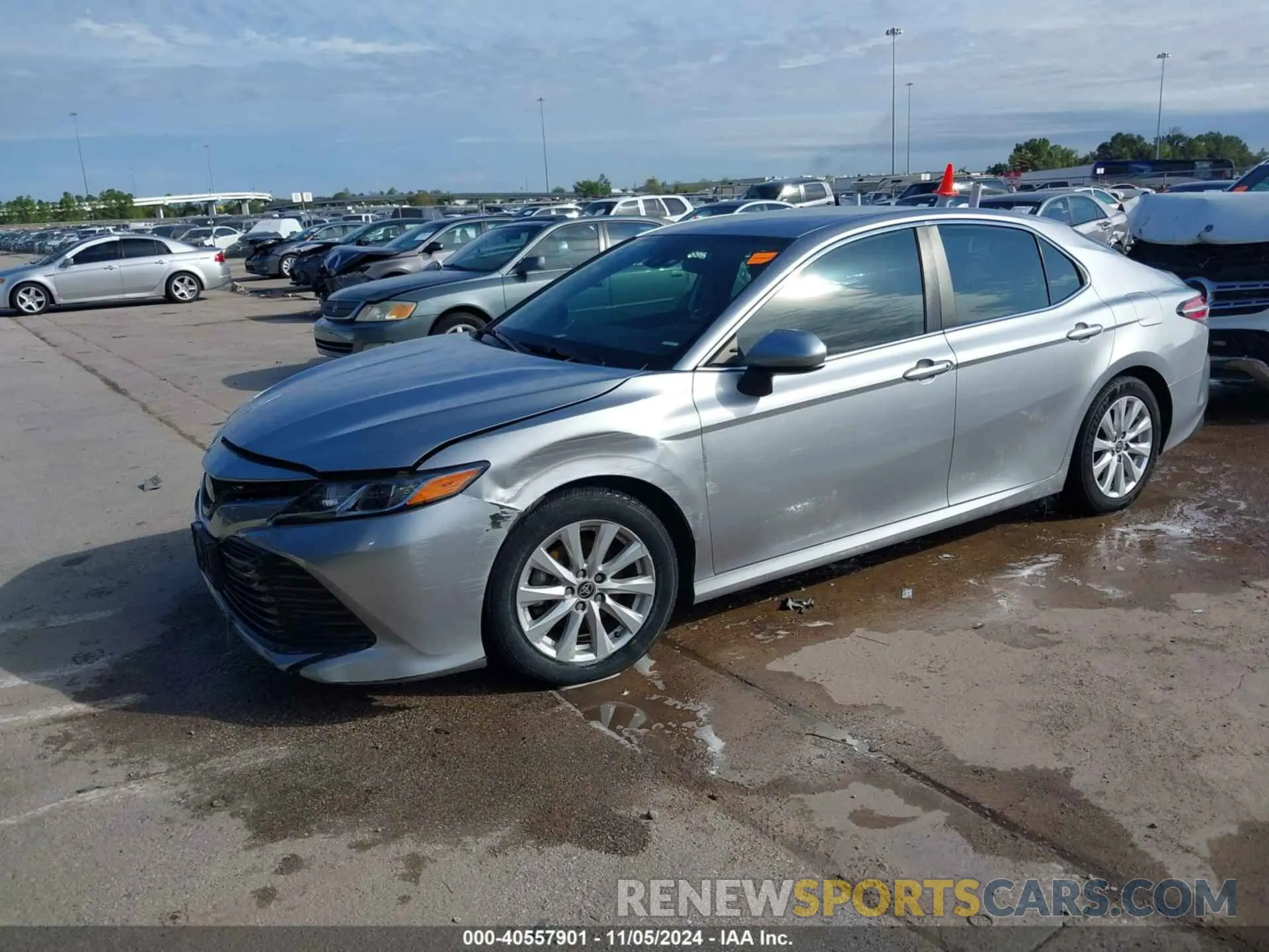 2 Photograph of a damaged car 4T1C11AK9LU511389 TOYOTA CAMRY 2020