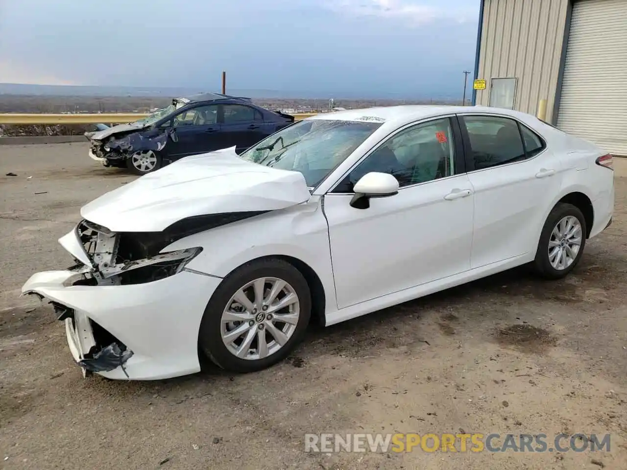 1 Photograph of a damaged car 4T1C11AK9LU877224 TOYOTA CAMRY 2020