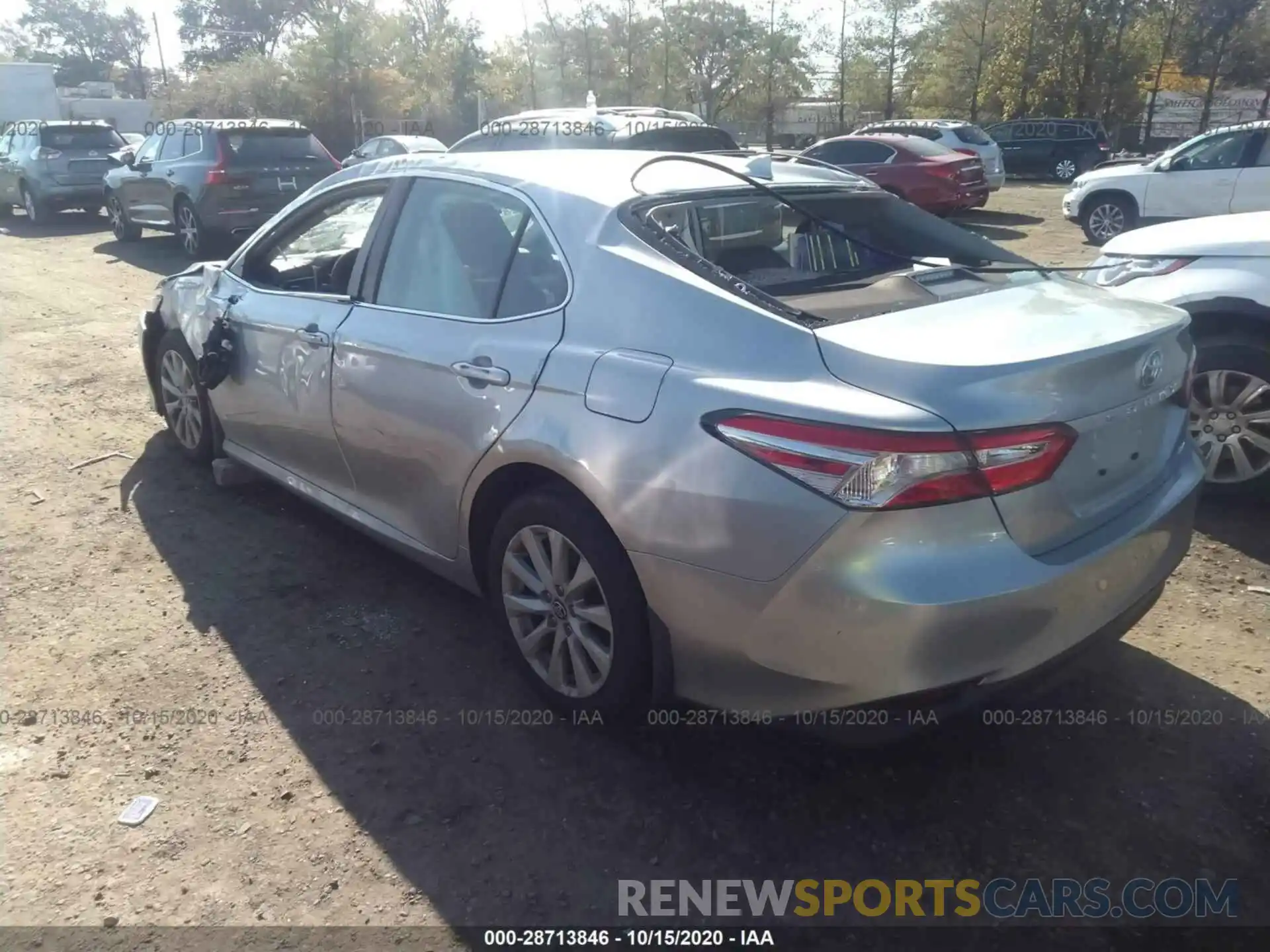 3 Photograph of a damaged car 4T1C11AK9LU878258 TOYOTA CAMRY 2020