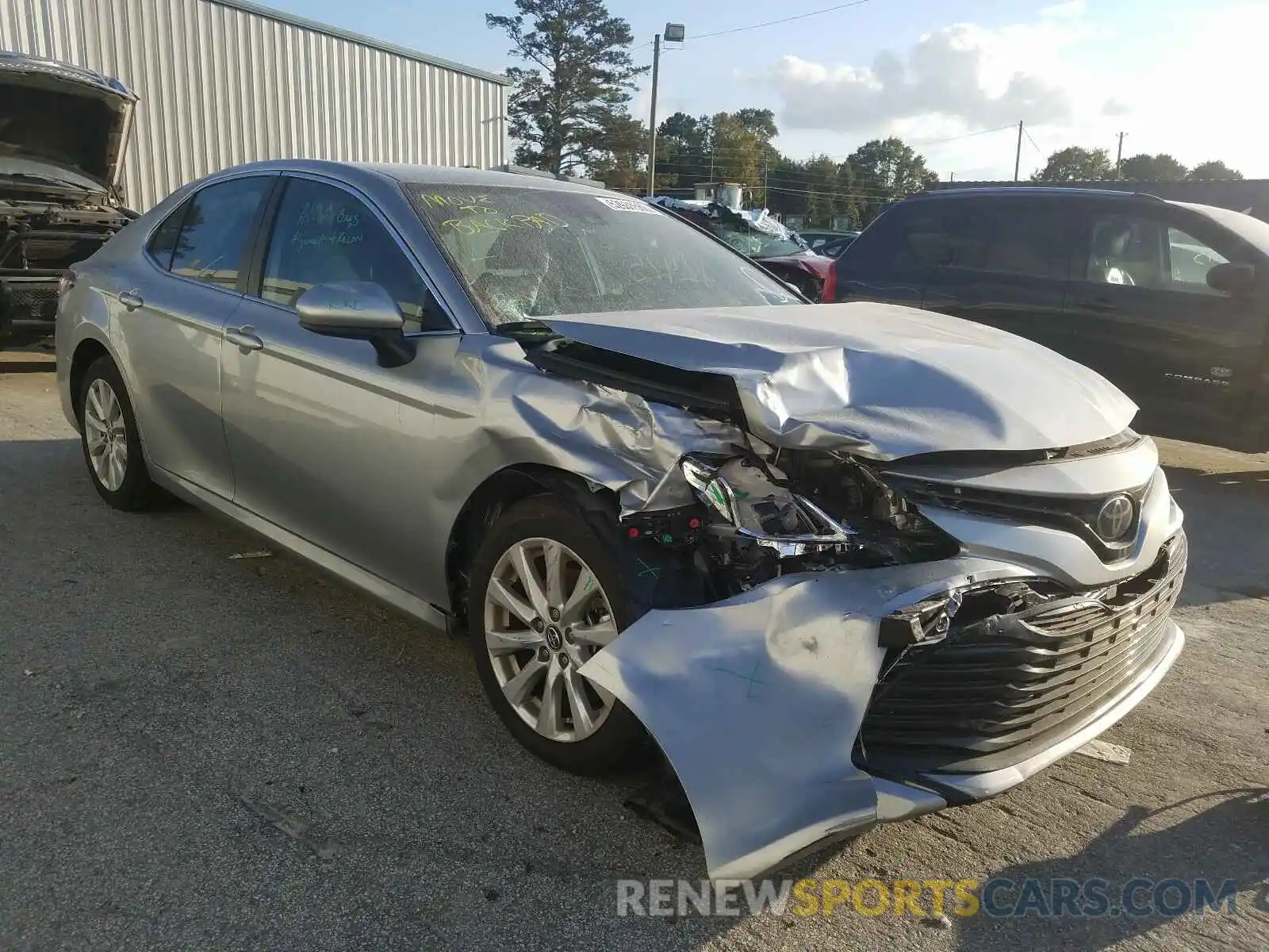 1 Photograph of a damaged car 4T1C11AK9LU878423 TOYOTA CAMRY 2020