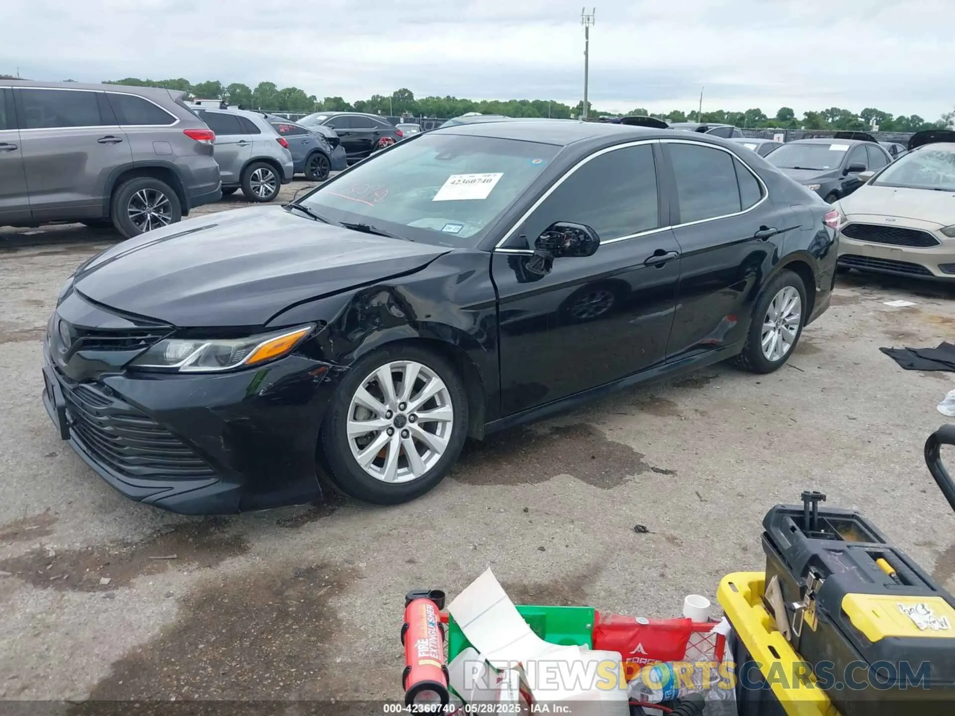 2 Photograph of a damaged car 4T1C11AK9LU881175 TOYOTA CAMRY 2020