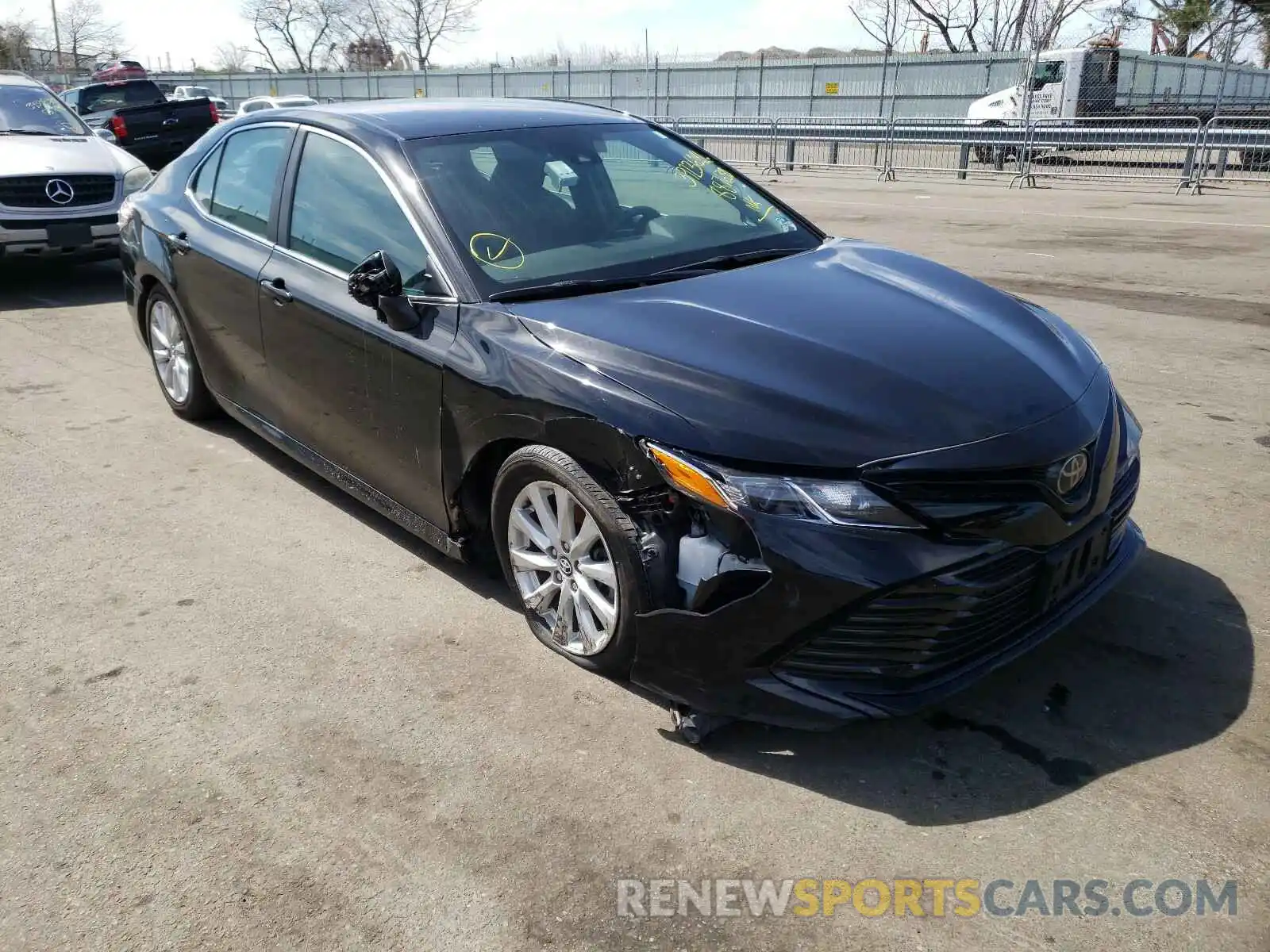 1 Photograph of a damaged car 4T1C11AK9LU887638 TOYOTA CAMRY 2020