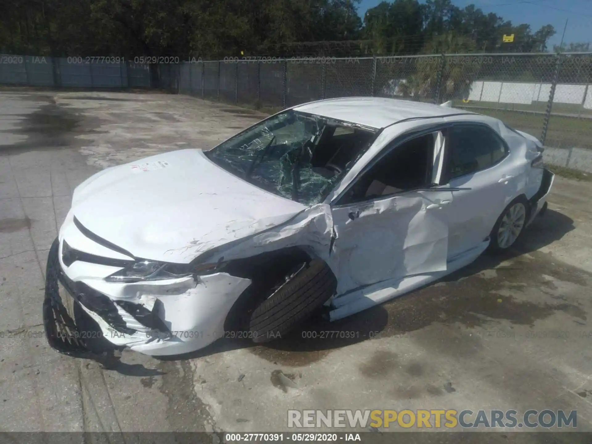 2 Photograph of a damaged car 4T1C11AK9LU888255 TOYOTA CAMRY 2020