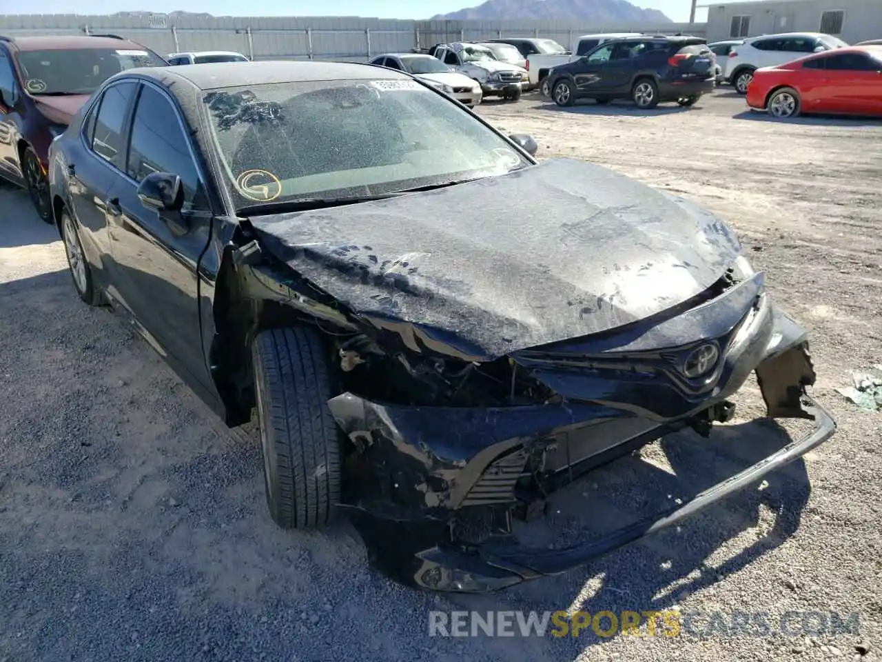 1 Photograph of a damaged car 4T1C11AK9LU889275 TOYOTA CAMRY 2020