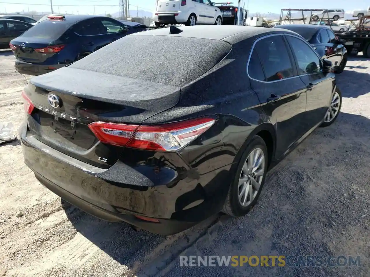 4 Photograph of a damaged car 4T1C11AK9LU889275 TOYOTA CAMRY 2020