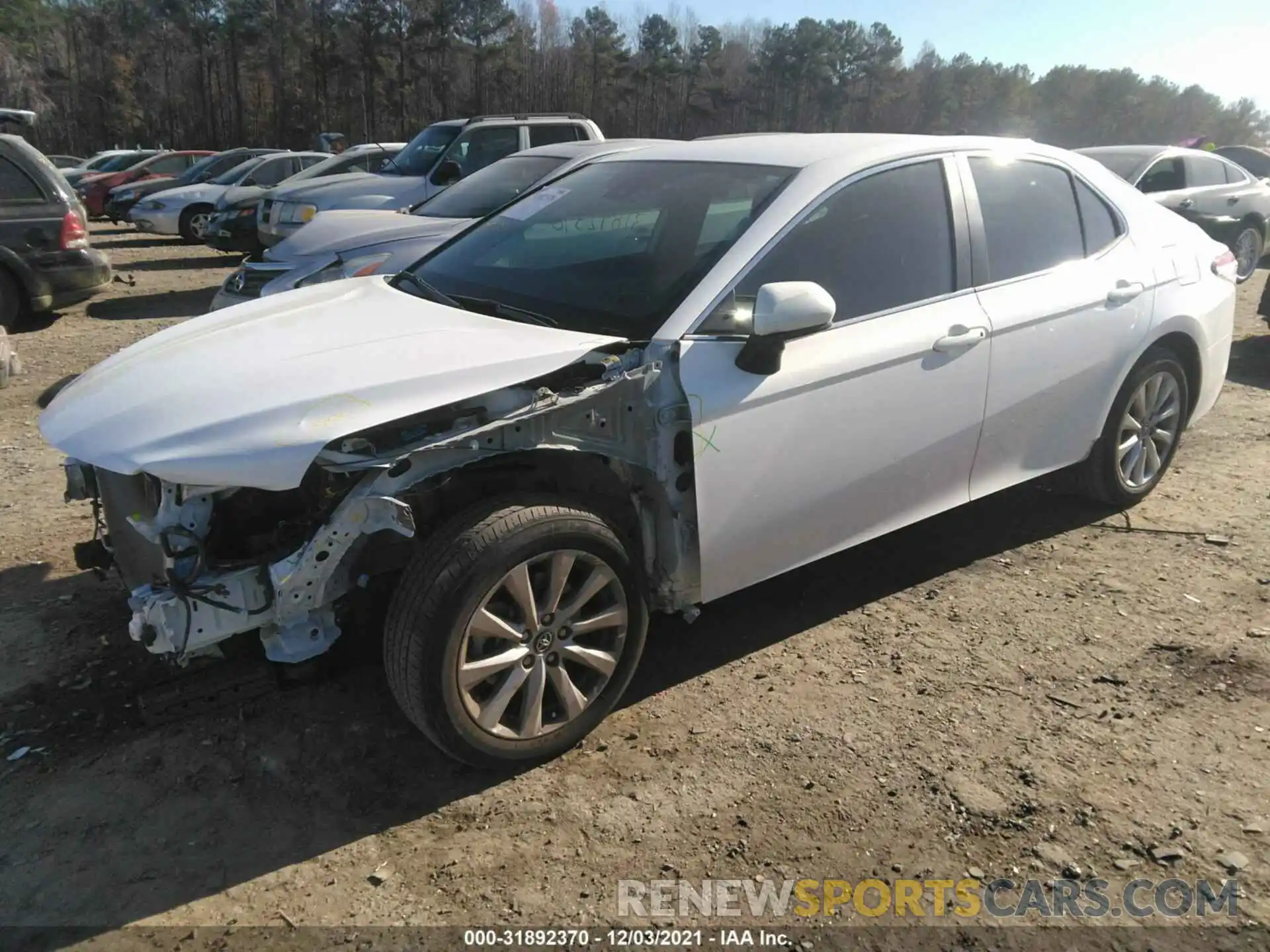 2 Photograph of a damaged car 4T1C11AK9LU894623 TOYOTA CAMRY 2020