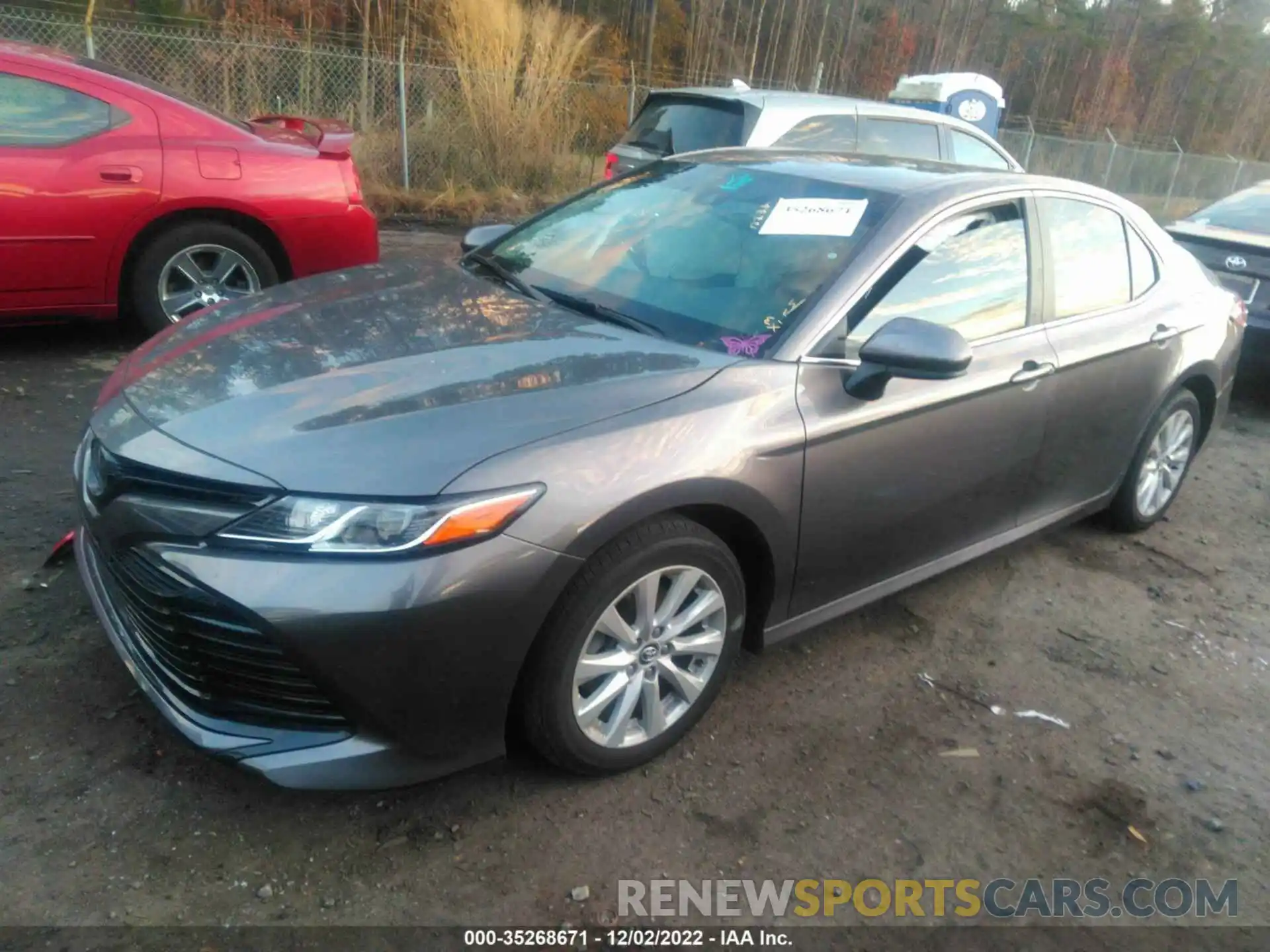 2 Photograph of a damaged car 4T1C11AK9LU923389 TOYOTA CAMRY 2020