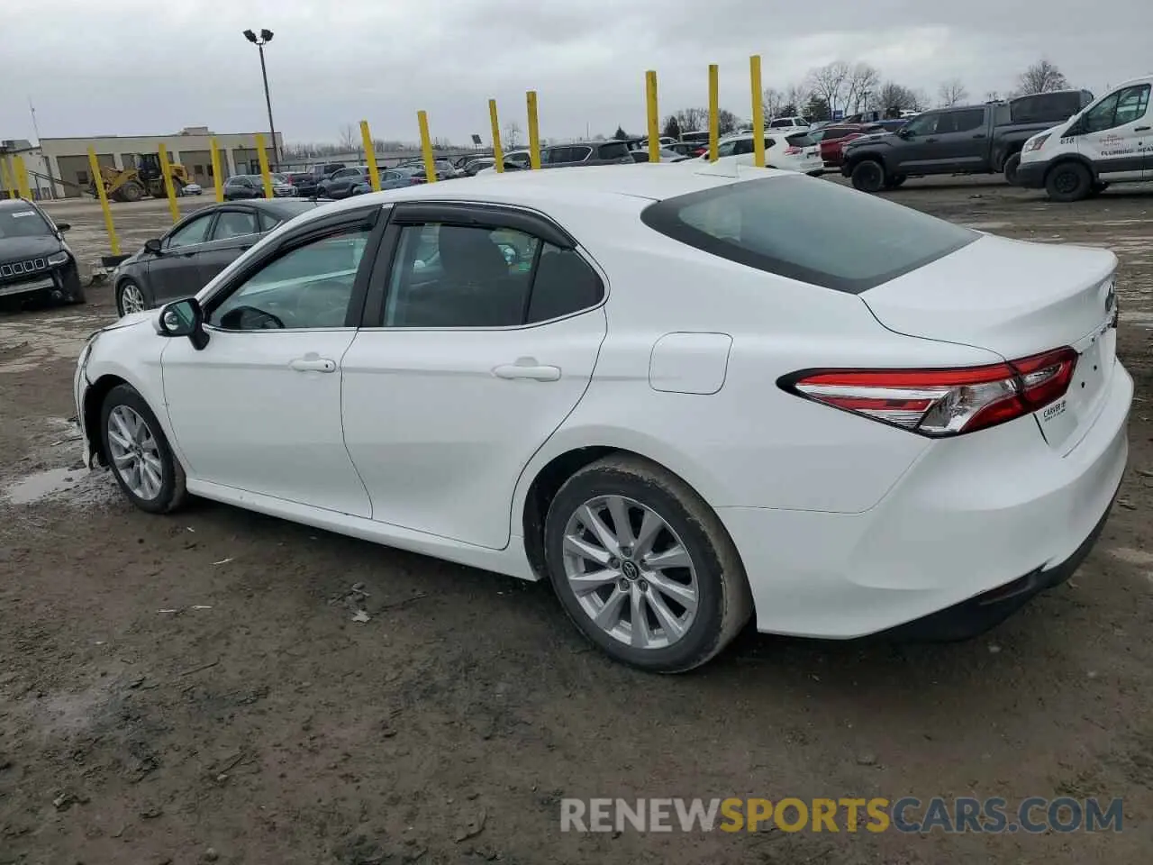 2 Photograph of a damaged car 4T1C11AK9LU929287 TOYOTA CAMRY 2020