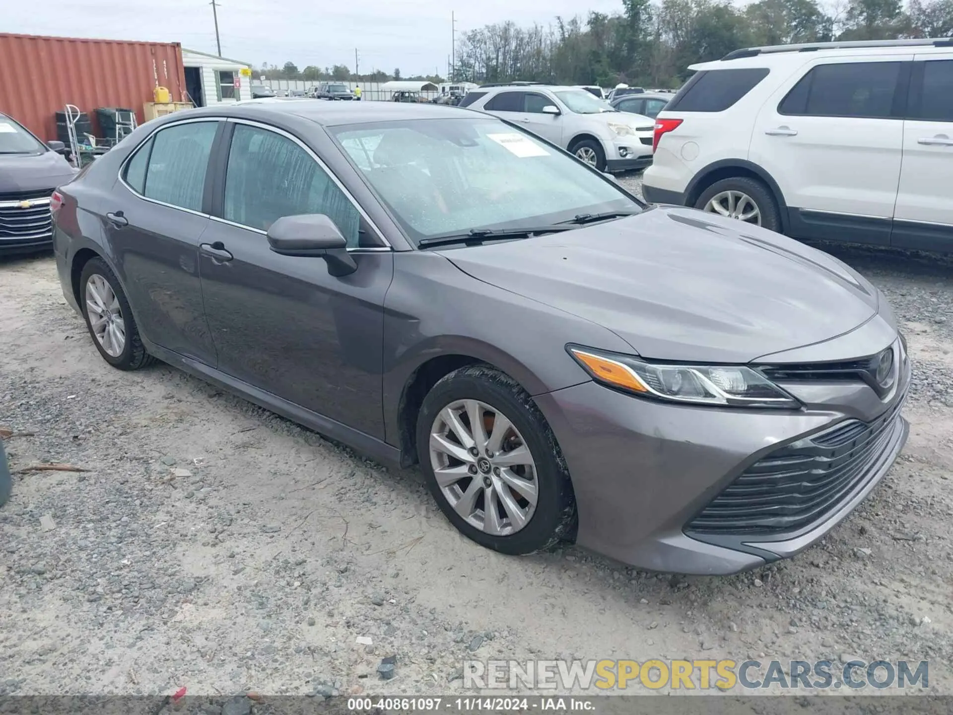 1 Photograph of a damaged car 4T1C11AK9LU929838 TOYOTA CAMRY 2020