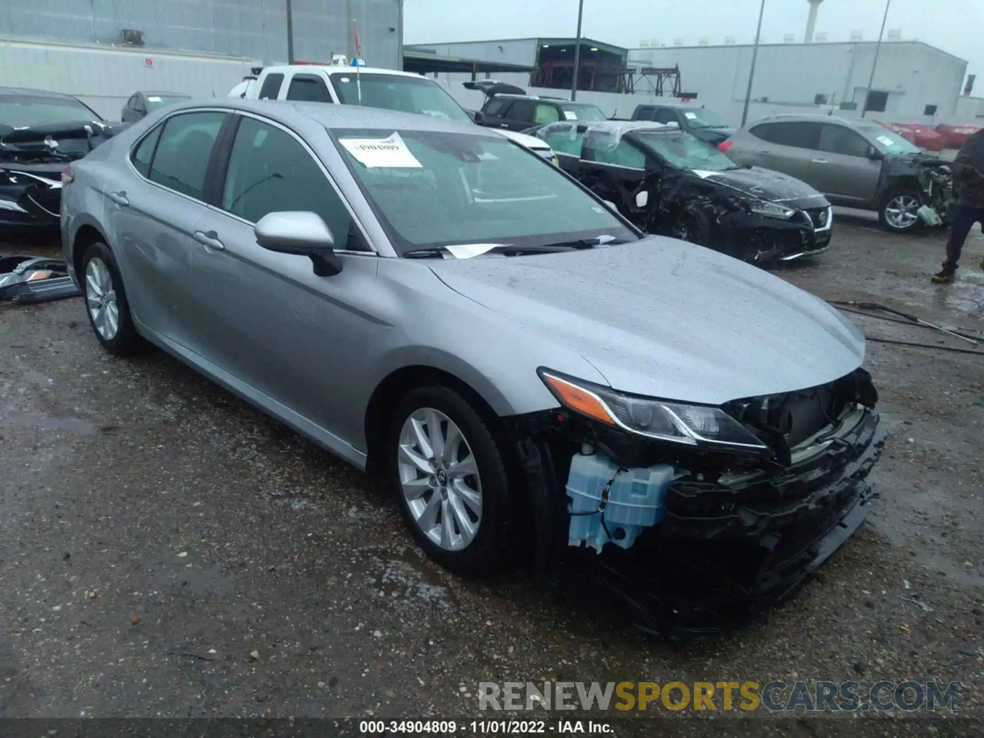 1 Photograph of a damaged car 4T1C11AK9LU932125 TOYOTA CAMRY 2020