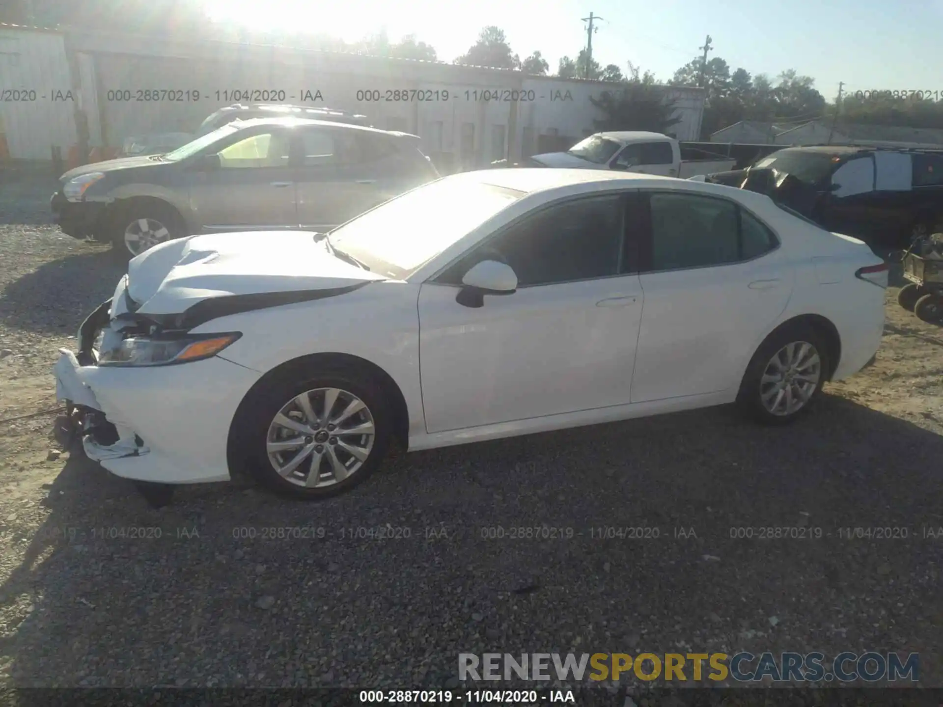 2 Photograph of a damaged car 4T1C11AK9LU933257 TOYOTA CAMRY 2020