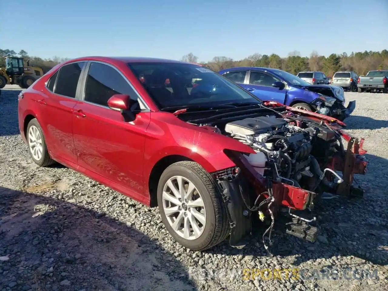 1 Photograph of a damaged car 4T1C11AK9LU934702 TOYOTA CAMRY 2020