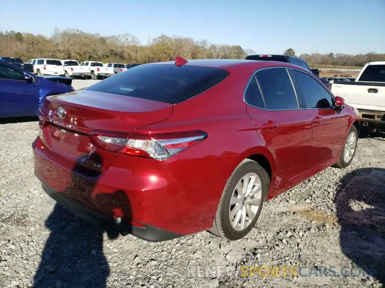 4 Photograph of a damaged car 4T1C11AK9LU934702 TOYOTA CAMRY 2020