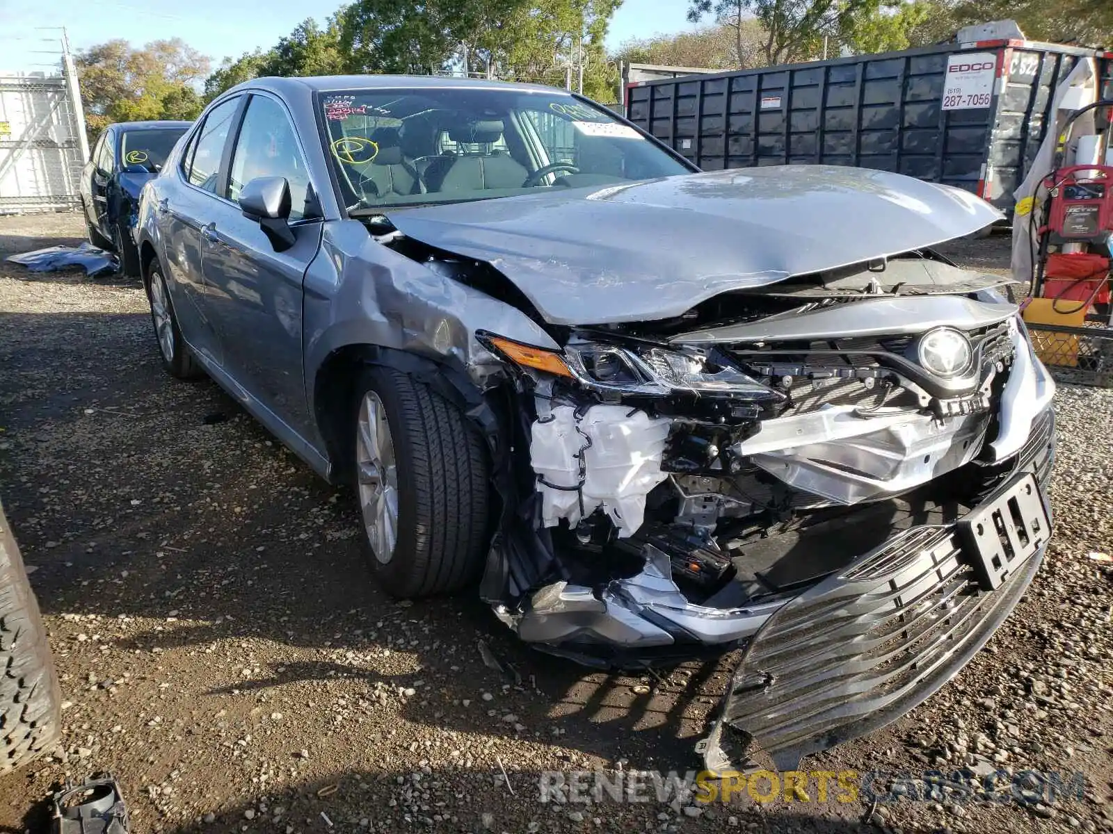 1 Photograph of a damaged car 4T1C11AK9LU965772 TOYOTA CAMRY 2020