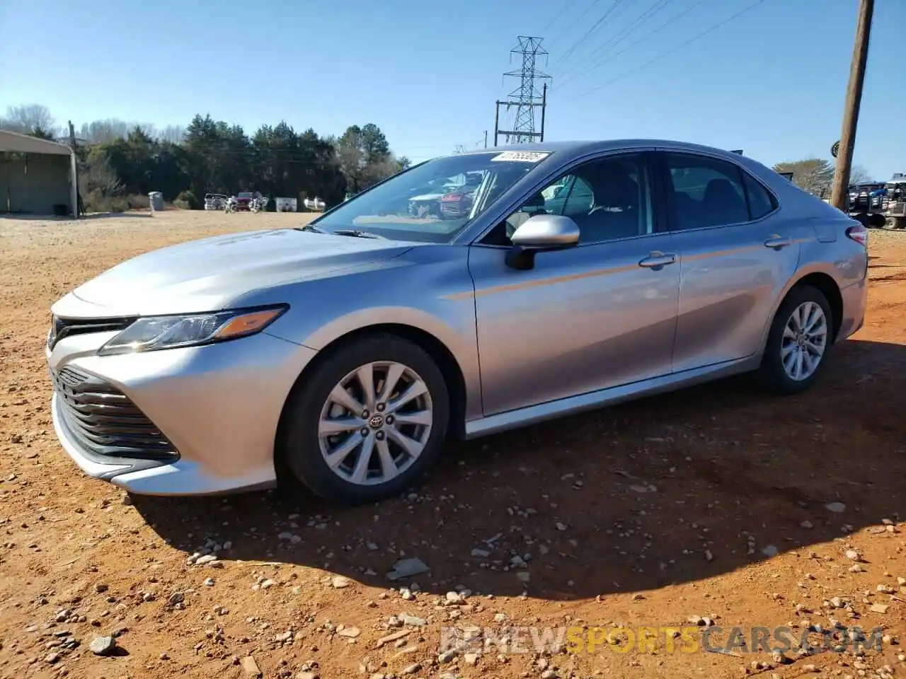 1 Photograph of a damaged car 4T1C11AK9LU979610 TOYOTA CAMRY 2020