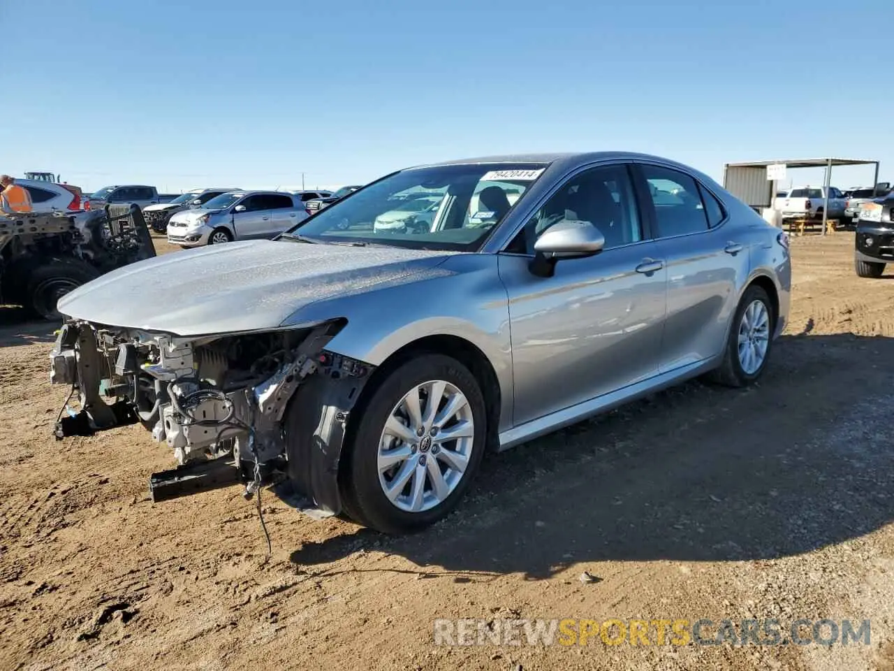 1 Photograph of a damaged car 4T1C11AK9LU986671 TOYOTA CAMRY 2020