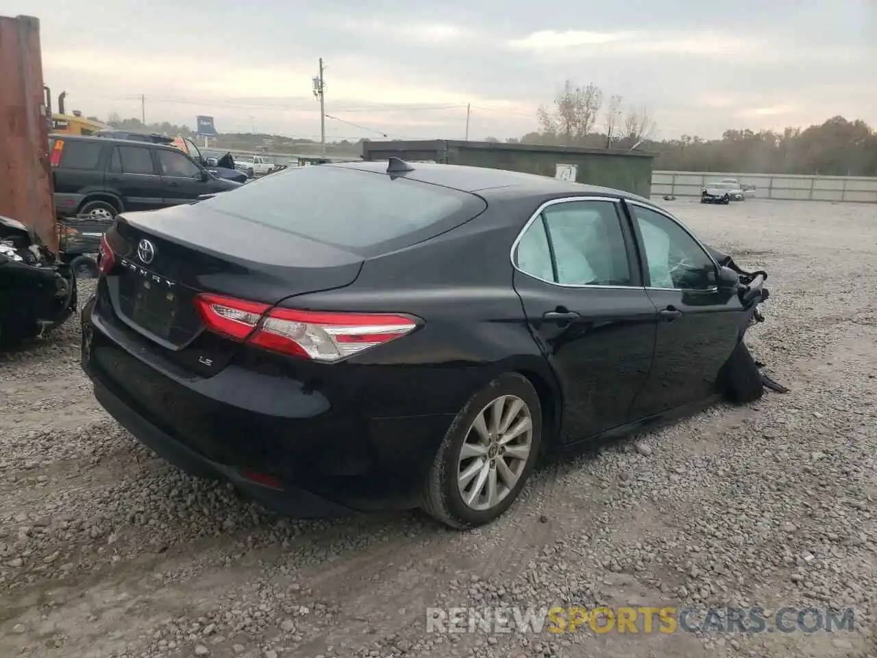 4 Photograph of a damaged car 4T1C11AK9LU993054 TOYOTA CAMRY 2020