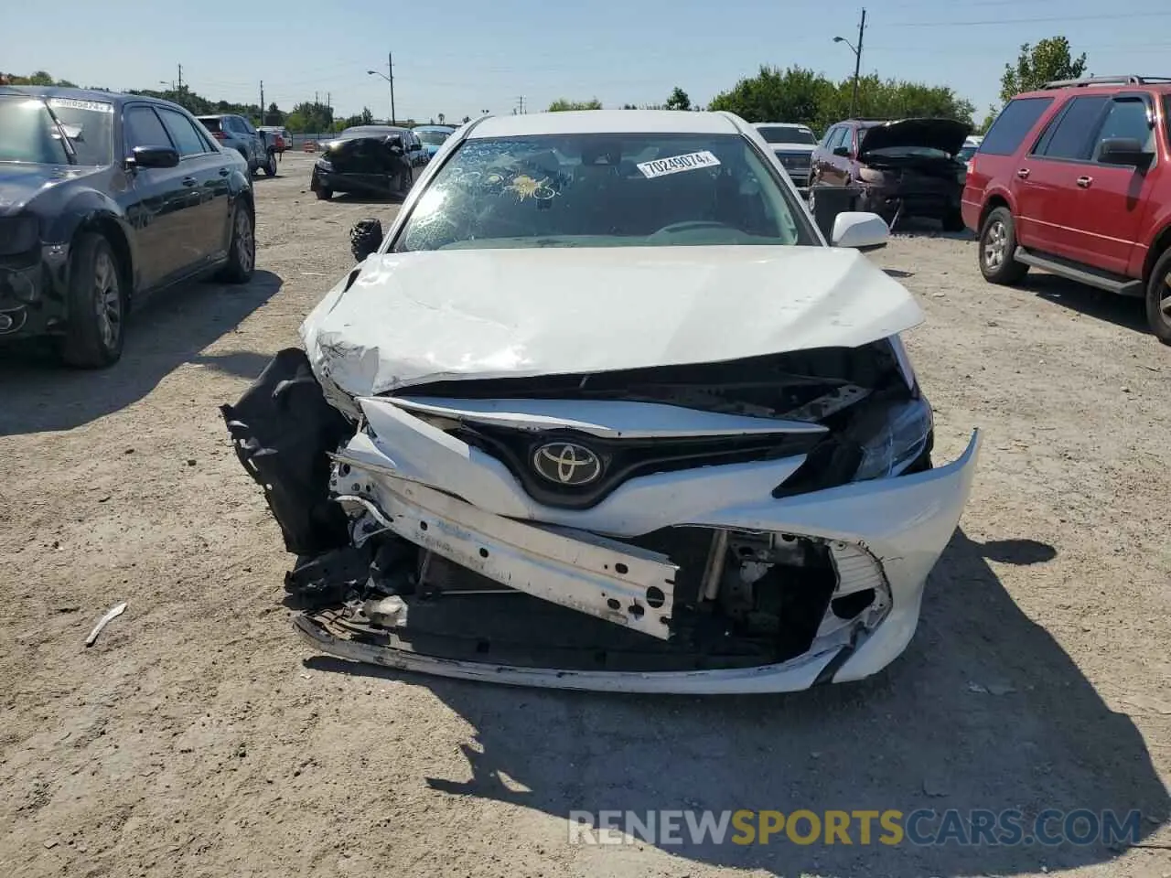 5 Photograph of a damaged car 4T1C11AKXLU305675 TOYOTA CAMRY 2020