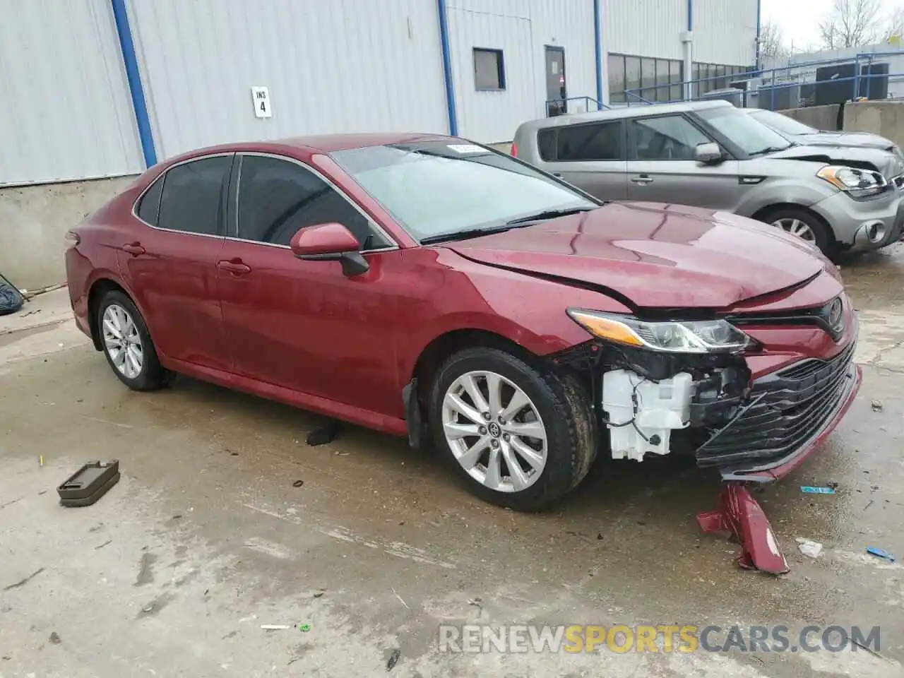 4 Photograph of a damaged car 4T1C11AKXLU310939 TOYOTA CAMRY 2020