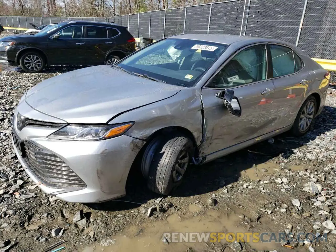 1 Photograph of a damaged car 4T1C11AKXLU316336 TOYOTA CAMRY 2020