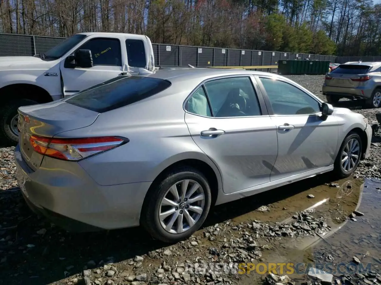 3 Photograph of a damaged car 4T1C11AKXLU316336 TOYOTA CAMRY 2020