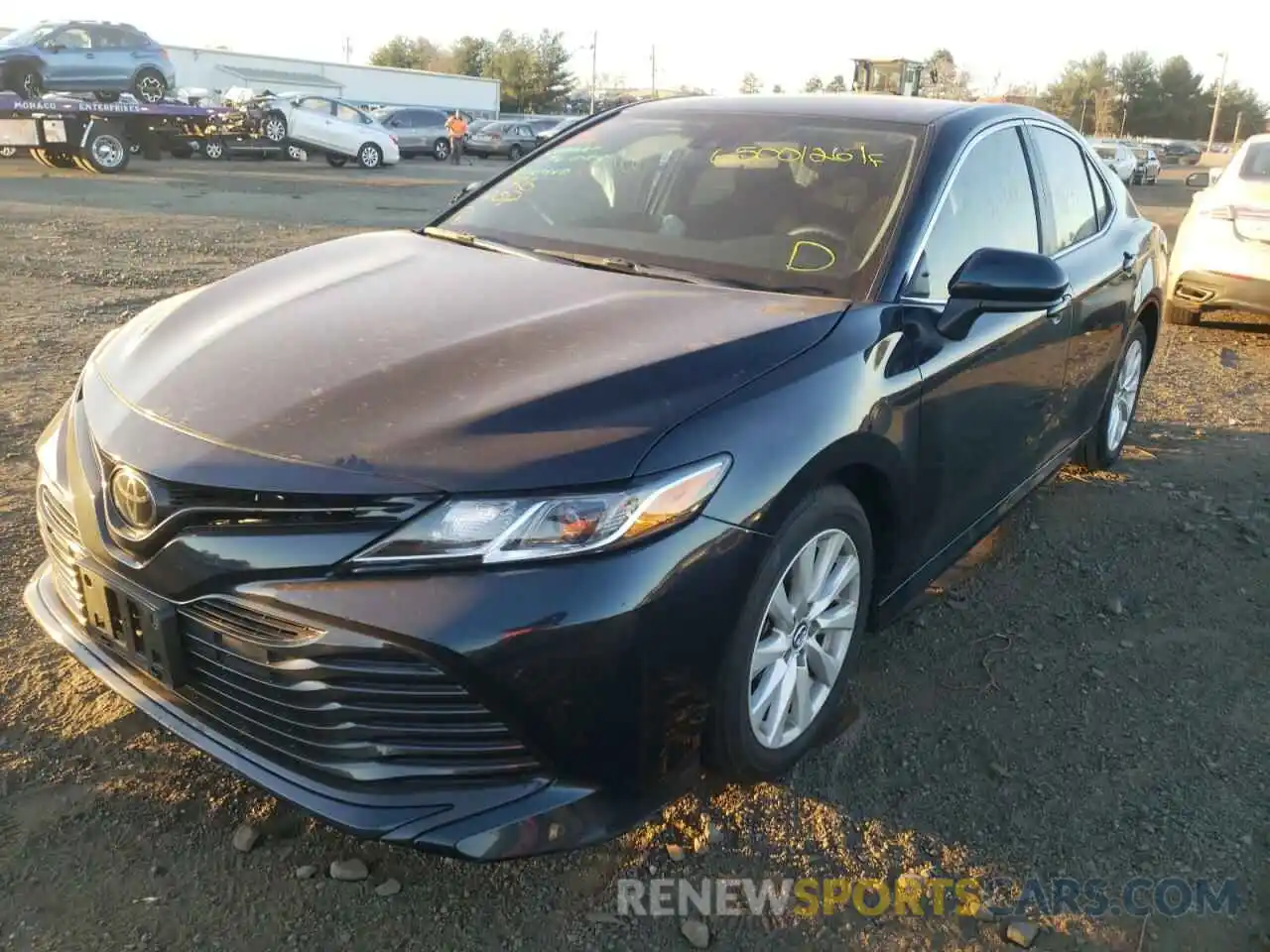 2 Photograph of a damaged car 4T1C11AKXLU337087 TOYOTA CAMRY 2020