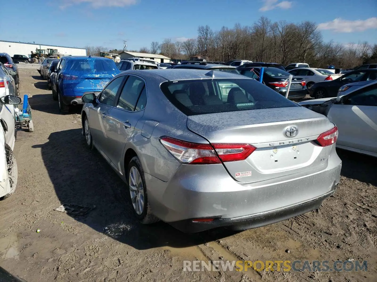 3 Photograph of a damaged car 4T1C11AKXLU379811 TOYOTA CAMRY 2020