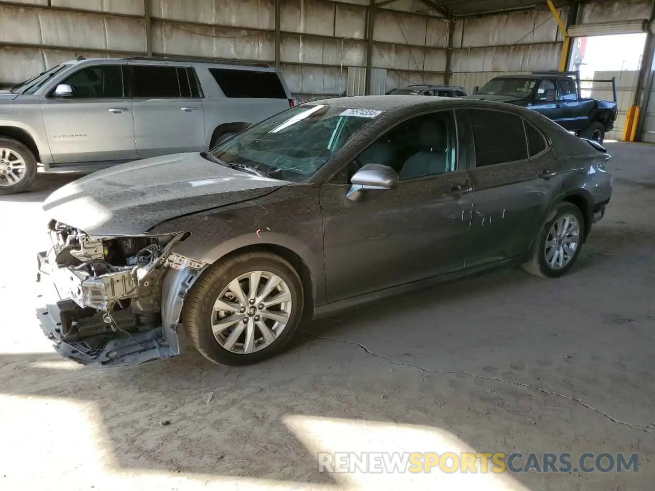 1 Photograph of a damaged car 4T1C11AKXLU394437 TOYOTA CAMRY 2020