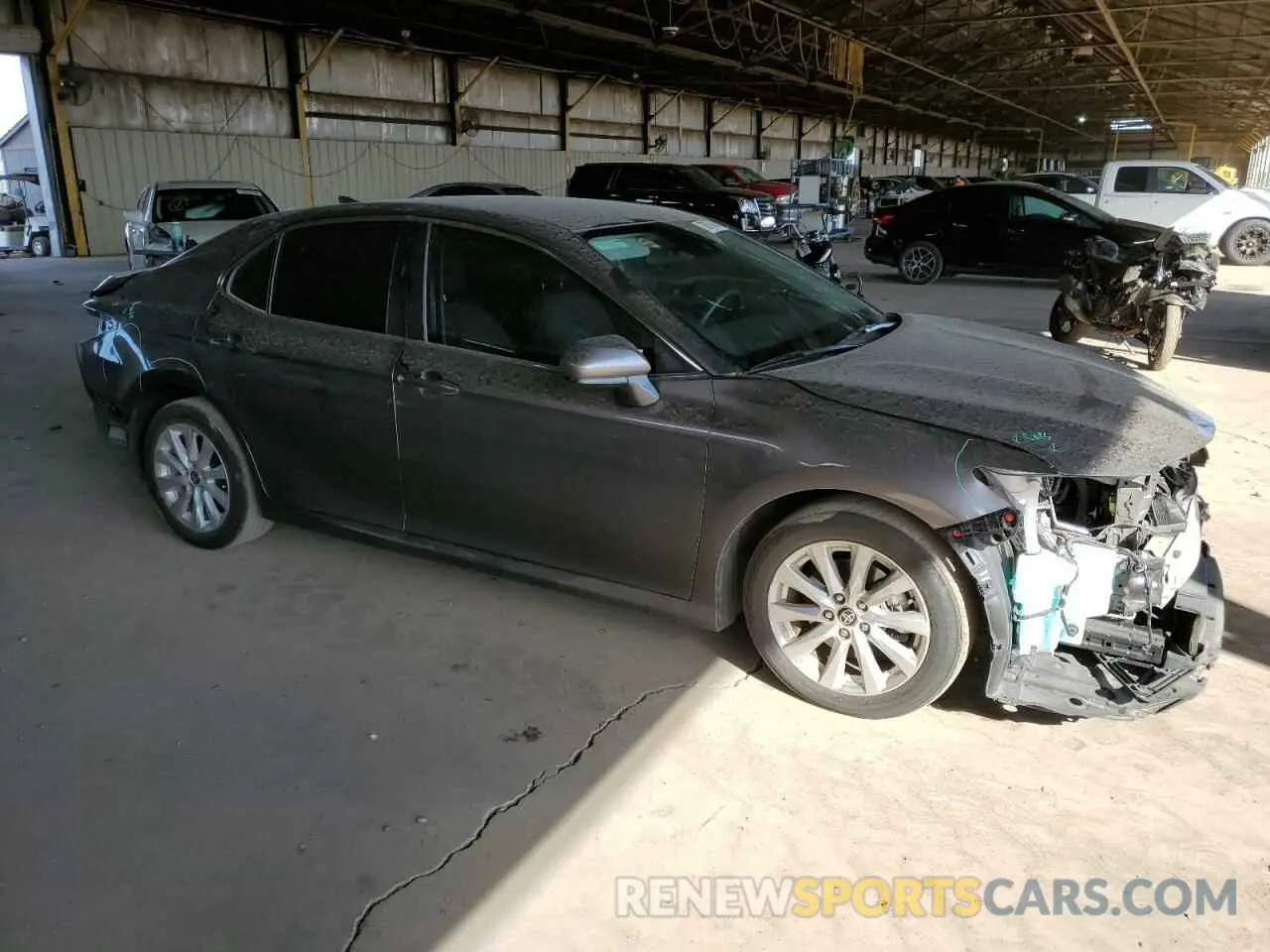 4 Photograph of a damaged car 4T1C11AKXLU394437 TOYOTA CAMRY 2020