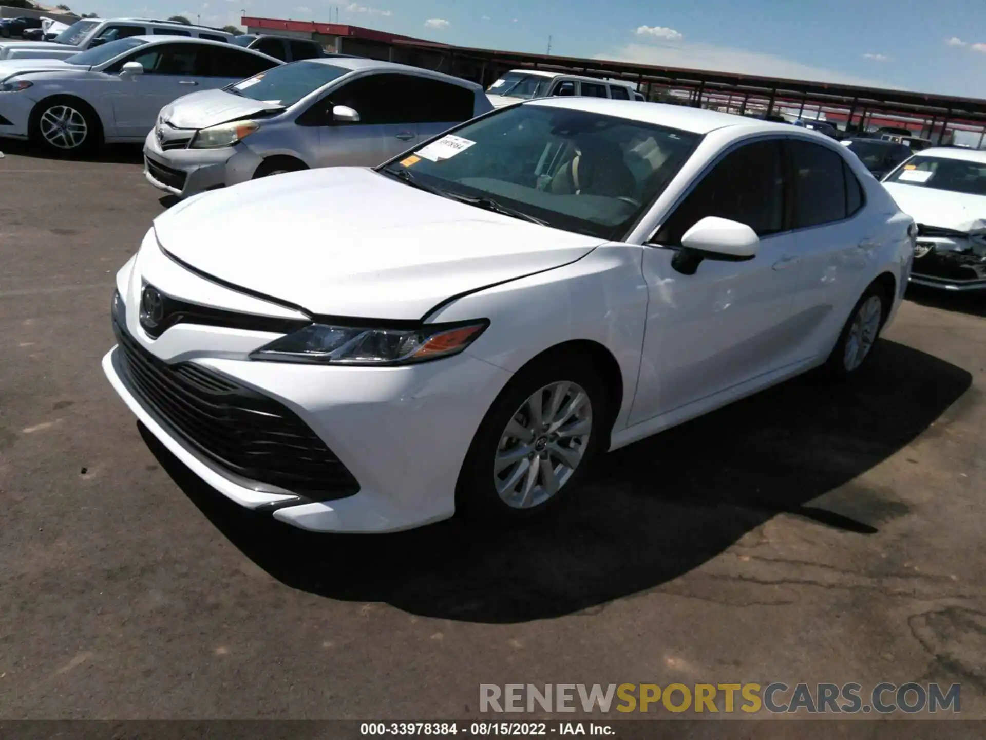 2 Photograph of a damaged car 4T1C11AKXLU861436 TOYOTA CAMRY 2020