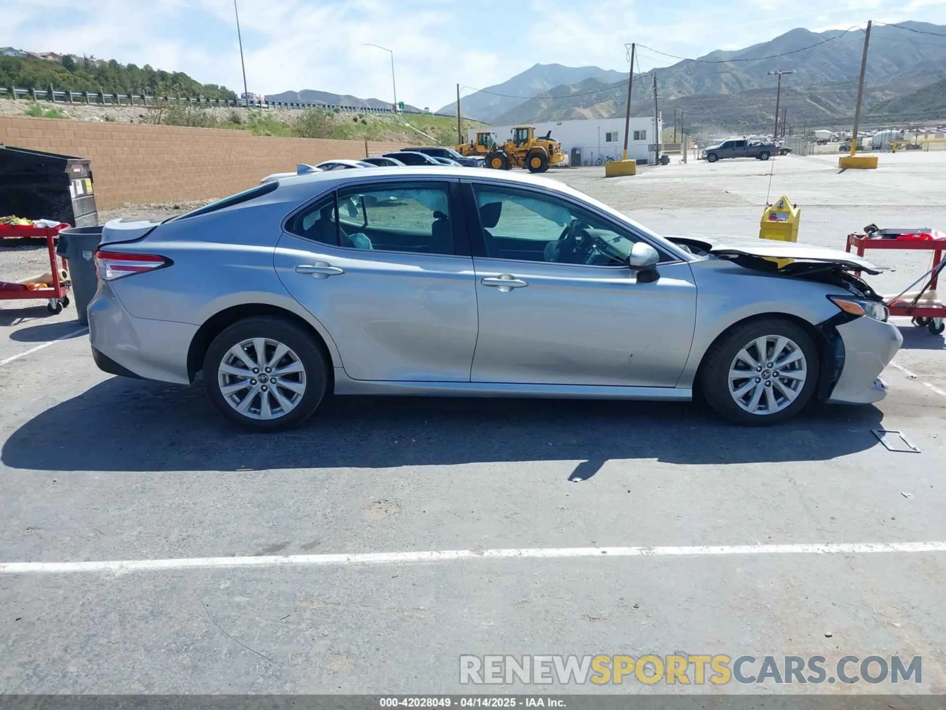 13 Photograph of a damaged car 4T1C11AKXLU863705 TOYOTA CAMRY 2020
