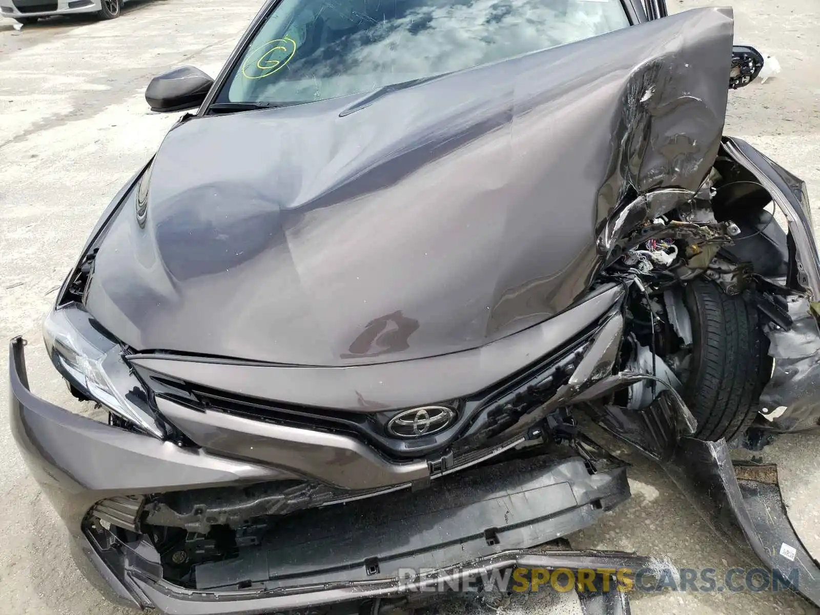 7 Photograph of a damaged car 4T1C11AKXLU865566 TOYOTA CAMRY 2020