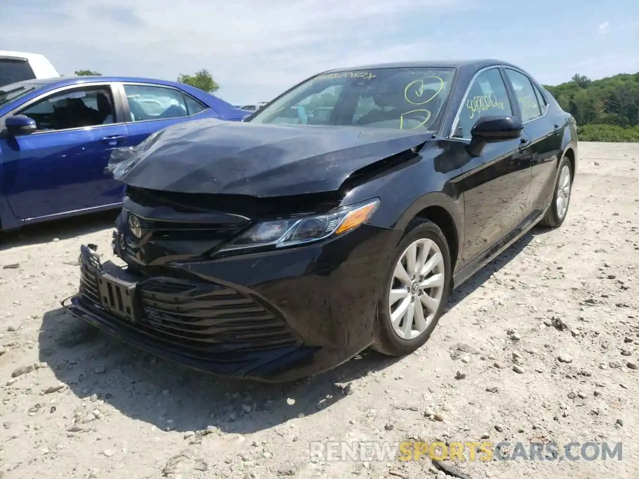 2 Photograph of a damaged car 4T1C11AKXLU867852 TOYOTA CAMRY 2020