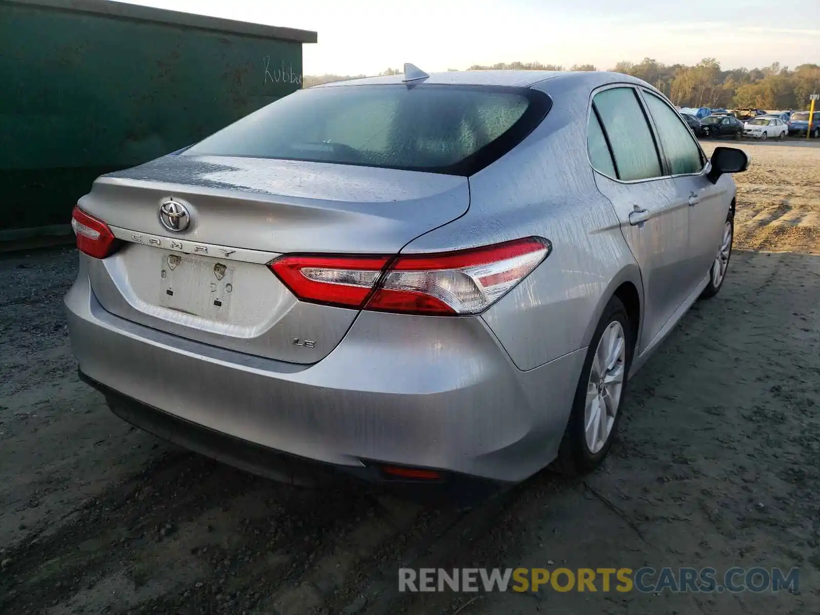 4 Photograph of a damaged car 4T1C11AKXLU874803 TOYOTA CAMRY 2020