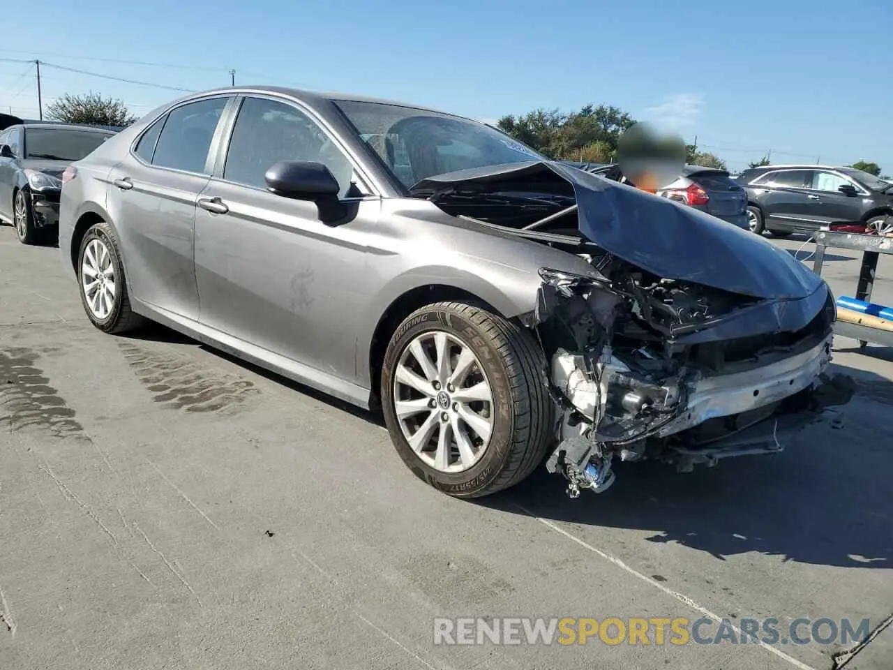 4 Photograph of a damaged car 4T1C11AKXLU881279 TOYOTA CAMRY 2020