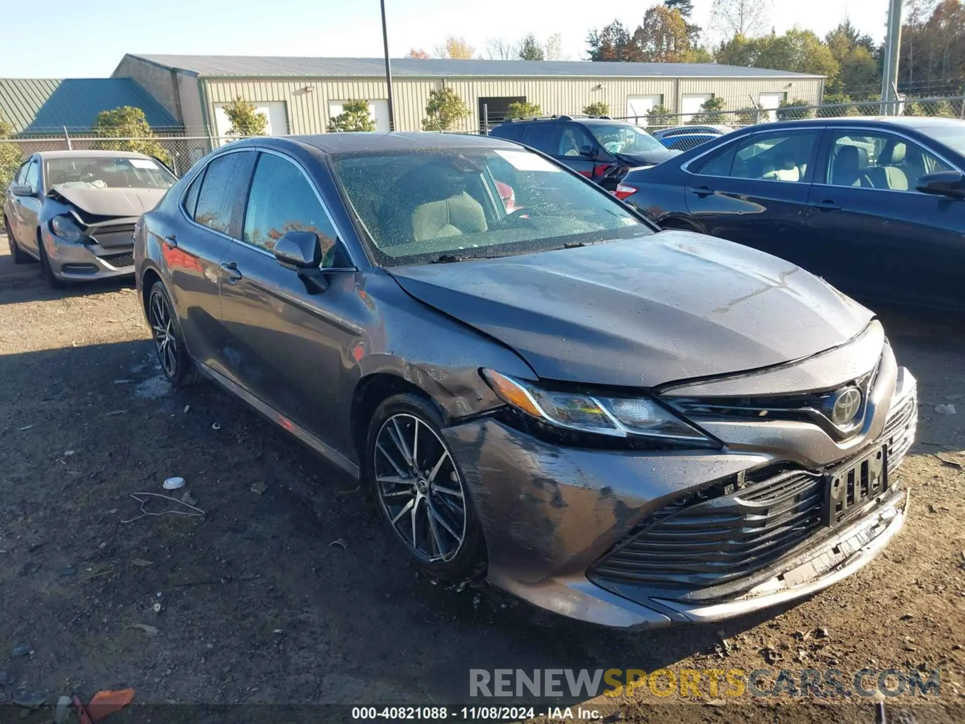 1 Photograph of a damaged car 4T1C11AKXLU884764 TOYOTA CAMRY 2020