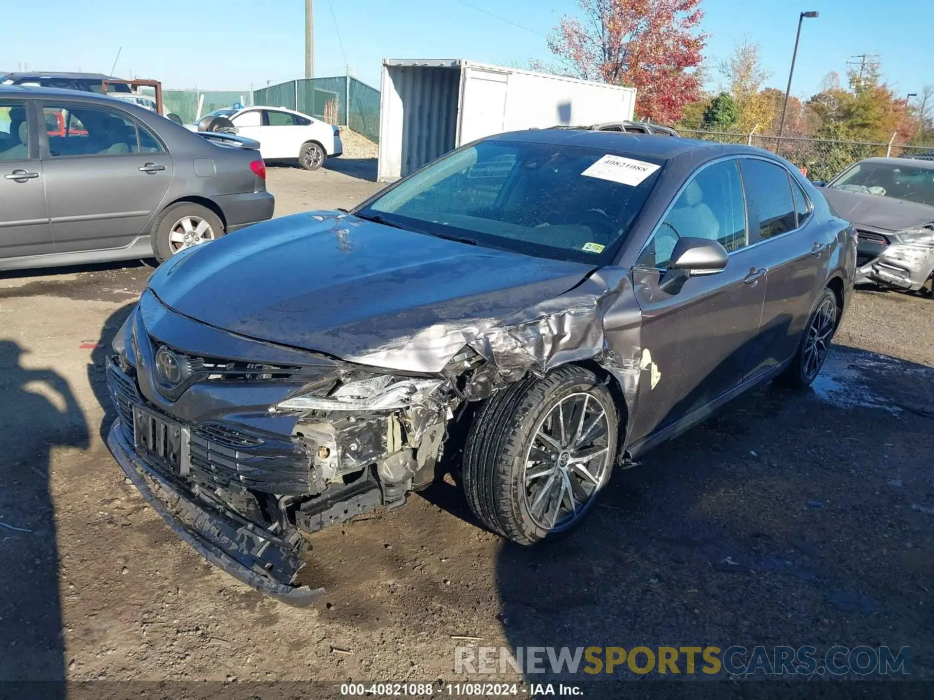 2 Photograph of a damaged car 4T1C11AKXLU884764 TOYOTA CAMRY 2020