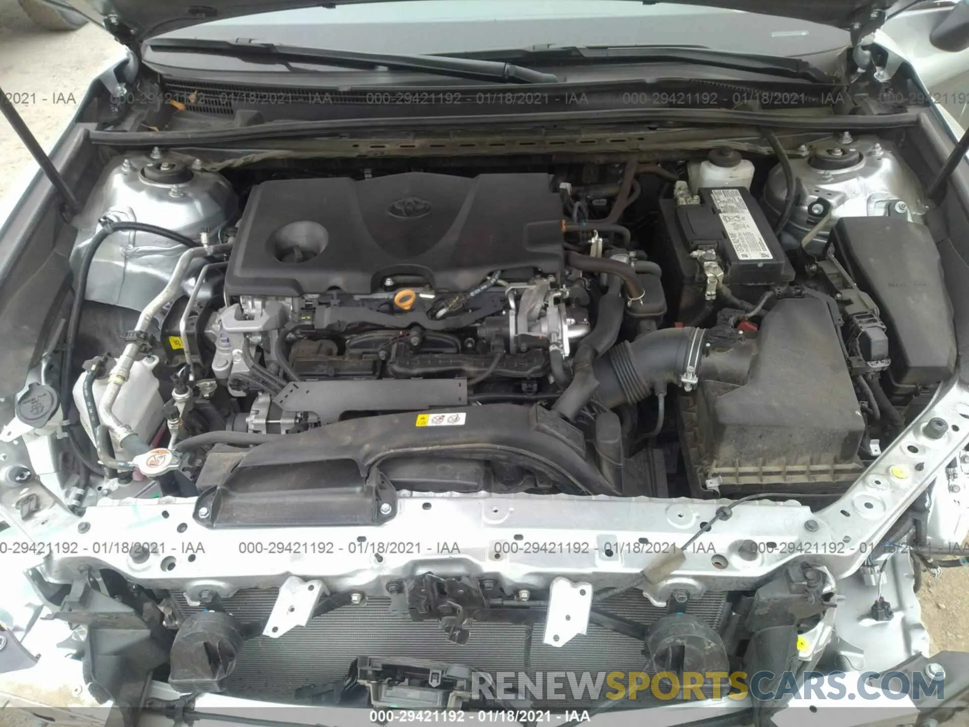 10 Photograph of a damaged car 4T1C11AKXLU902664 TOYOTA CAMRY 2020